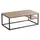 Buy Licata Coffee Table Latte with Metal Black Painted Legs