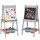 Buy Art Easel for Kids with Paper Roll, Double Sided Painting Easel with Chalk Board, White Board