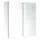 Buy Bathroom Mirror Cabinet, Stainless Steel Wall Mounted  Bathroom Storage Cabinet with Double Doors, 60x55cm