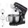 Buy Stand Mixer, 5L Food Mixer for Baking, 6 Speeds and Pulse Setting, 1400W Cake Electric Kitchen Mixer with Dough Hook, Whisk, Stainless Steel Bowl, Splash Guard, Beater, Black