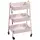 Buy Three-Tier Storage Trolley - Pink