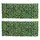 Buy 2-Piece Artificial Leaf Hedge Screen Privacy Fence Panel for Garden Outdoor Indoor Decor, Dark Green, 2.4M x 1M