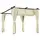 Buy 3 x 3 m Retractable Roof Pergola, with Curtains - Beige