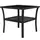 Buy Two-tier PE Rattan Square Coffee Table - Black