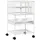 Buy Bird Cage with Rolling Stand, Acrylic Viewing Panels, Storage Shelf, for Budgie, Parakeet, 48 x 46 x 83 cm