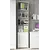Buy Santino Bookcase White Gloss 1 Door S12 