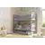 Buy Harry Wooden Bunk Bed with Storage, Colour: Graphite, Mattresses: Foam Mattresses