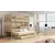 Buy Kors Bunk Bed with Trundle and Storage, Colour: Pine, Mattresses: Foam/Bonnell Mattresses