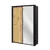 Buy Arti 21 - 2 Sliding Door Wardrobe 160cm, Colour: Oak