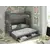 Buy Harriet Wooden Bunk Bed with Trundle and Storage, Colour: Grey Matt, Mattresses: Without Mattresses, 2 image