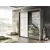Buy Inova Sliding Door Wardrobe 200cm, Colour: White Matt