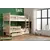 Buy Tezo Wooden Bunk Bed with Storage, Colour: Pine, Mattresses: Foam Mattresses