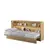 Buy BC-06 Horizontal Wall Bed Concept 90cm, Colour: White Matt, 3 image