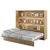 Buy BC-14 Horizontal Wall Bed Concept 160cm, Colour: White Gloss, 3 image