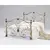Buy Diane Antique Brass King Size Bed, Mattresses: Without Mattresses, Size: King