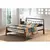 Buy Franklin Bed Double Black/Dark Oak