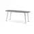 Buy Lynx Coffee Table Stone Effect & Chrome
