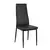 Buy Pearl PU Chairs Black with Black Legs (6s), Colour: Black