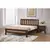 Buy Kempton Single Bed Solid Hardwood Rustic Oak, Colour: Oak, Mattresses: Without Mattresses, Size: Single