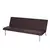 Buy Seattle PU Sofa Bed Brown, Colour: Brown