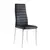 Buy Pearl PU Chairs Black with Chrome Legs (6s), Colour: Black