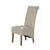 Buy Trafalgar PU Chair Rubberwood Leg Cream, Colour: Cream