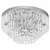 Buy Round Crystal Ceiling Lamp 7 Lights Chandelier Mounted Fixture For Living Room Dining Room Hallway Modern