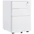 Buy Lockable Cabinet, Rolling Filing Cabinet with 3 Drawers, Steel Office Drawer Unit for A4, Letter, Legal Sized Files