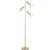 Buy Retro Practical Tree Floor Lamp 3 Angle Adjustable Lampshade Steel Base for Living Room Bedroom Office Gold 165cm