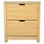 Buy Narrow Shoe Cabinet, Space Saving Shoe Storage Cabinet with 2 Flip Drawers and Adjustable Shelves for 12 Pairs of Shoes for Hallways and Living Room, Natural Wood Finish