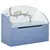 Buy Kids Wooden Toy Box Children Storage Chest Bench Organiser Safety Hinge Bedroom Playroom Furniture Blue