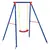 Buy Kids Swing Set Toddler Swing Adjustable Rope Heavy Duty A-Frame Stand Outdoor Playset for 3-8 Years Old Blue