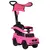 Buy 3 in 1 Kids Children Ride on Push Car Toddler Sliding Car G350 Licensed Walker Foot to Floor Slider Push-Along with Horn Steering Wheel NO POWER Manual, Pink