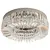 Buy Crystal Ceiling Light Modern Chandeliers Stainless Steel Pendant Lights with Crystal Decorations for Living Room Bedroom Dining Room Hall Silver
