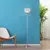 Buy Modern Floor Lamp with K9 Crystal Lampshade, Tall Standing Lamp with E27 Bulb Base and Foot Switch for Living Room Bedroom Study Office Silver