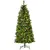 Buy 5FT Prelit Artificial Pencil Christmas Tree with Warm White LED Light, Red Berry, Holiday Home Xmas Decoration, Green