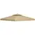 Buy 3(m) Gazebo Top Cover Double Tier Canopy Replacement Pavilion Roof Deep Beige