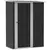 Buy 5ft x 3ft Metal Garden Storage Shed, Outdoor Tool Shed with Sloped Roof, Lockable Door for Tools, Equipment, Grey
