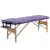 Buy HOMCOM Massage Table Bed Couch Beauty Bed 2 Section Therapy Bed Lightweight Portable Folding Spa Bed Purple, Colour: Purple