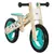 Buy Kids Balance Bike 12 Inch Wooden No Pedal Bicycle with Adjustable Seat EVA Wheels for 3-6 Years Boys Girls, White, Colour: White