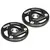 Buy 2 x 5kg Weight Plates, Tri-Grip Rubber Coated Barbell Weights Set w/ 2" 5cm Holes, for Home, Gym, Lifting and Strength Training