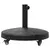 Buy 22.7kg Resin Patio Parasol Base Umbrella Stand Weight Deck Garden Sunshade Holder Round w/ Wheels Brakes Outdoor