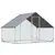 Buy Chicken Run Galvanised Walk-in Chicken Coop Hen Poultry House Cage Rabbit Hutch Pet Playpen Garden w/ Water-Resist Cover, 3 x 2 x 2m