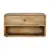 Buy Curved Oak-ish Wall Mounted Bedside with Open Slot