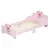 Buy Kids Toddler Bed Princess Crown Theme Safety Side Rails Slats Home Bedroom Furniture Boys Girls 3-6 Yrs Pink 143 x 73 x 60 cm