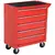 Buy 5-Drawer Lockable Tool Storage Cabinet with Wheels, Handle, 2 Keys, Steel Home Work DIY Workshop Chest, Garage Equipment Trolley, Red