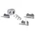Buy 4PCs Wall-Mounted Cat Tree, with Steps, Perch, Cat House - Grey