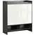 Buy High Gloss Shoe Cabinet with White Doors and Open Shelves, Hallway Shoe Cupboard Storage Organizer for 19 Pairs of Shoes, Grey