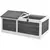 Buy Wooden Tortoise House, Small Pet Reptile Shelter, with Hide Den and Run - Grey