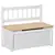 Buy 2 In 1 Wooden Toy Box, Seat Storage Bench, Storage Chest Cabinet Organiser, with Safety Pneumatic Rod